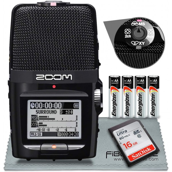 Zoom H2n Stereo/surround-sound Portable Recorder..