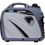 Pulsar G2319N 2,300W Portable Gas-Powered Inverter Generator with USB Outlet & Parallel Capability, CARB Compliant, Gray