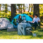 Pulsar G2319N 2,300W Portable Gas-Powered Inverter Generator with USB Outlet & Parallel Capability, CARB Compliant, Gray