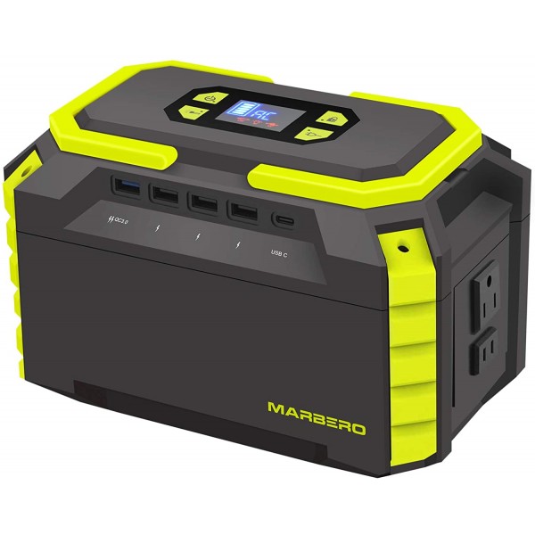 222wh Portable Power Station, 60000mah Camping S..