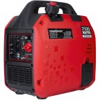 Powered Portable Inverter Generator,2500W Super Quiet Generator,Fuel Shut Off,Gas Generator for Outdoors Camping Travel Hunting Emergency,CARB Compliant Red/Black, PS5020-H