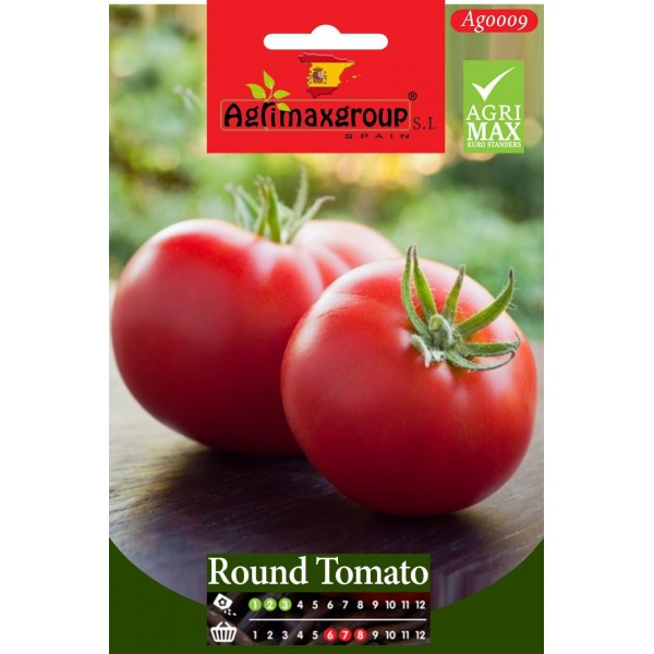 Round Tomatoes Agrimax Seeds