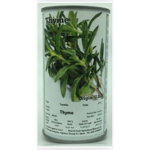 Thyme Seeds Tin