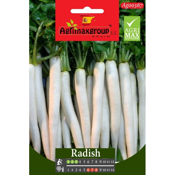 White Radish Agrimax Seeds