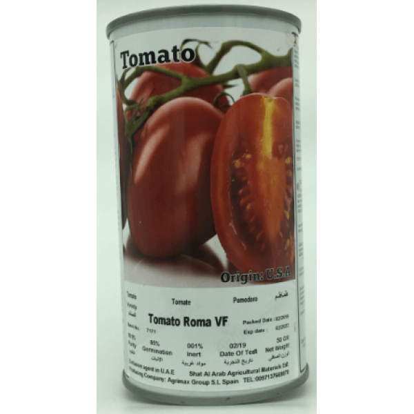 Tomato Roma Vf Seeds Tin