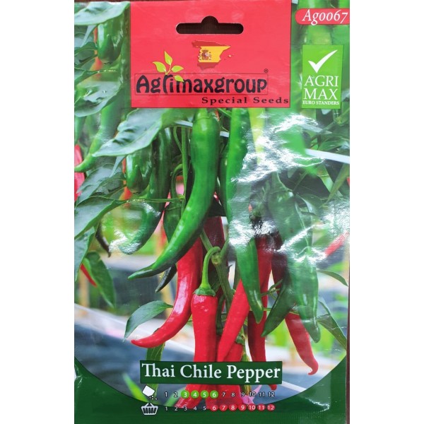 Thai Chile Pepper Agrimax Seeds