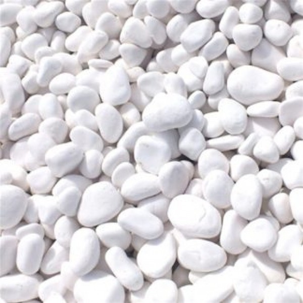 Snow White Pebbles 20kg