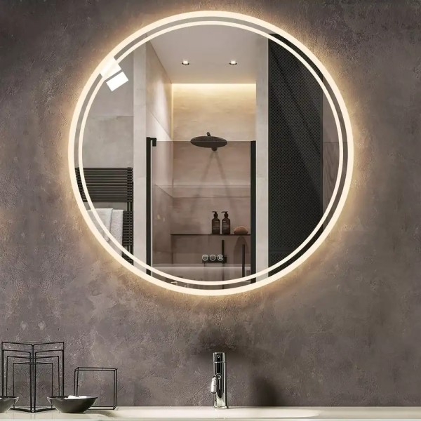 Smart Touch Led Circle Mirror C-74