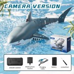 4DRC S6 Remote Control Bionic Shark Camera Lens Design Electric Spray Water RC Toy with 1 Battery