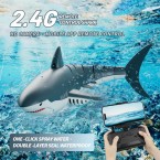 4DRC S6 Remote Control Bionic Shark Camera Lens Design Electric Spray Water RC Toy with 1 Battery