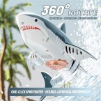 4DRC S6 Remote Control Bionic Shark Camera Lens Design Electric Spray Water RC Toy with 1 Battery