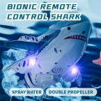 4DRC S6 Remote Control Bionic Shark Camera Lens Design Electric Spray Water RC Toy with 1 Battery