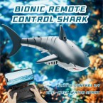 4DRC S6 Remote Control Bionic Shark Camera Lens Design Electric Spray Water RC Toy with 1 Battery