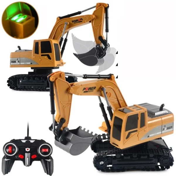 1027 Rc Trucks Mini Remote Control Bulldozer 1:2..