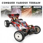 WLTOYS XKS 104001 1/10 2.4GHz RC Car 45km/h High Speed Racing Car Rremote Control 4WD Off-Road Drift Car - 1 Battery