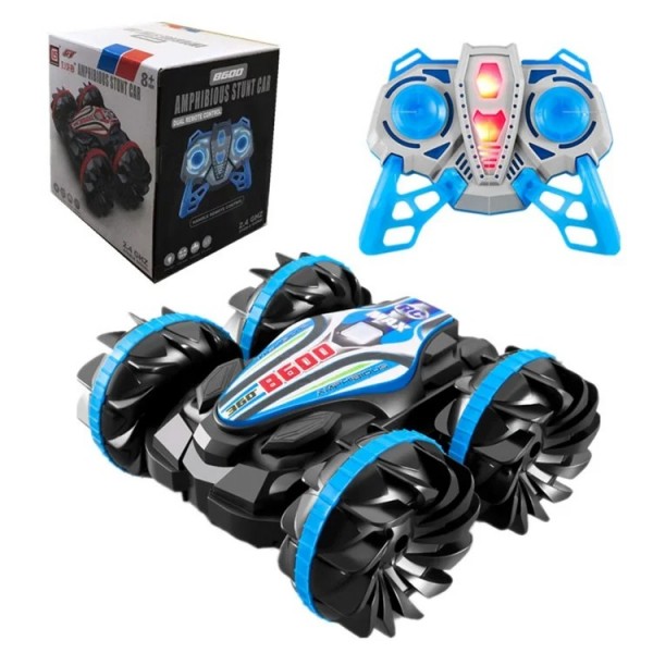 Cv-b600 Amphibious Remote Control Car Double-sid..