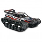 2063 1:12 2.4G Remote Control High Speed Drift Stunt Mist Spraying Tank Children Boys RC Car Toy