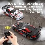 JJRC Q116 1 / 16 16 Km / h Dodge Drifting Car 2.4GHz 4WD RC Racing Car with Front / Rear Lights - Black