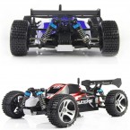 WLTOYS A959 High Speed 1:18 Scale RTR Racing 2.4G Radio Remote control Off Road Truck - Blue / EU Plug