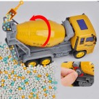 666-31 5-Pieces Construction Truck Toys with Crane + Electric RC Cars Engineering Vehicle Sets