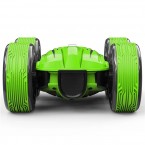 G03081R 2.4G Electric Double-sided RC Racing Car Four-wheel Drive Amphibious Stunt Car Toy for Kids - Green