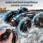 JJRC Q113 2.4G Remote Control Car Double-sided Tumbling Four-wheel Amphibious Stunt RC Car Children Toy