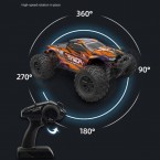 2.4G Drift RC Car Children Kids High Speed Off-road Remote Control 4 Wheels 1:18 Racing Car Toy - Orange