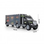 Dinosaur Container Toy Truck Carrier Truck Toys DIY Storage Set Transport Car Toy Child Toy