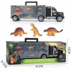 Dinosaur Container Toy Truck Carrier Truck Toys DIY Storage Set Transport Car Toy Child Toy