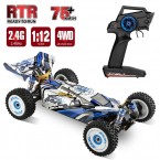 WLTOYS 124017 1/12 2.4GHz Racing Car Off-Road RC Car Crawler 75km/h 4WD RTR Vehicle Kid Toy