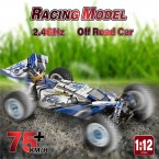 WLTOYS 124017 1/12 2.4GHz Racing Car Off-Road RC Car Crawler 75km/h 4WD RTR Vehicle Kid Toy