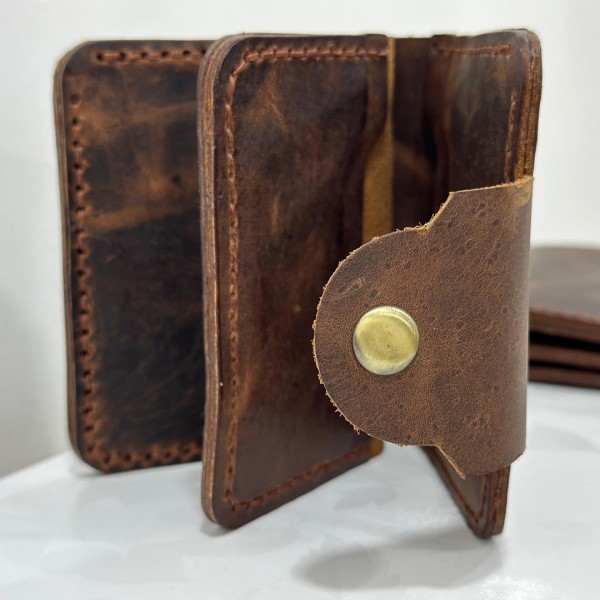 Handmade Pure 100% Leather Wallet For Men – Ho..