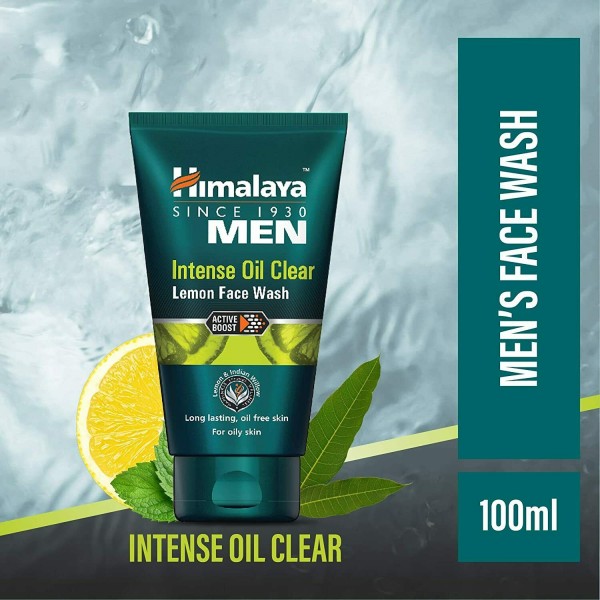 Himalaya Men Intense Oil Clear Lemon Face Wash