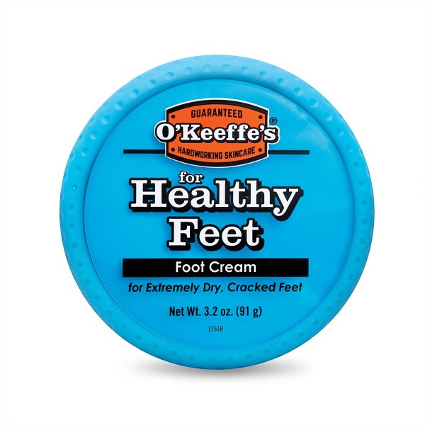 O'Keeffe's K0320001 for Healthy Feet Foot Cream, 3.2 oz, Jar