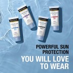 Neutrogena Ultra Sheer Dry-Touch Sunscreen Lotion, Broad Spectrum SPF 55 UVA/UVB Protection, Oxybenzone-Free, Light, Water Resistant, Non-Comedogenic & Non-Greasy, Travel Size