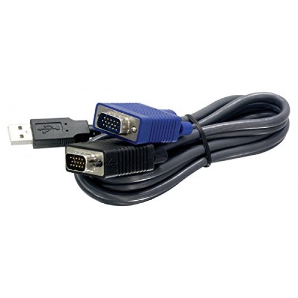 High Quality Trendnet Usb Vga Combo Kvm Male To Male Cable Sale In UAE