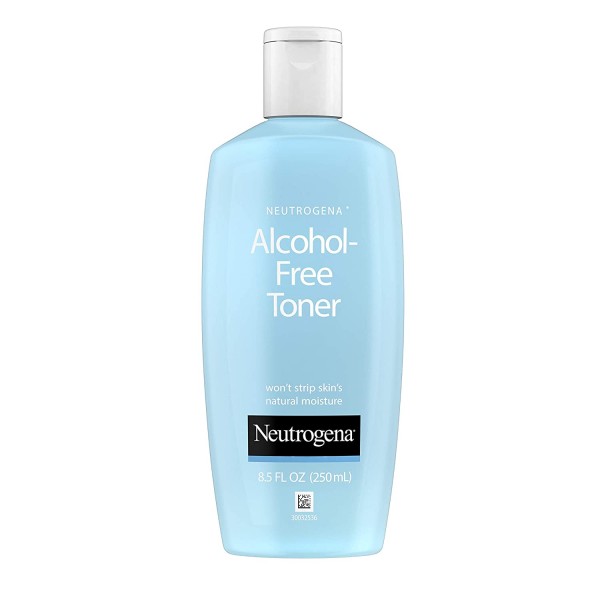 Neutrogena Oil- and Alcohol-Free Facial Toner, Hypoallergenic Skin-Purifying Face Toner to Cleanse, Recondition and Purify Skin, Non-Comedogenic, Quick-Absorbing