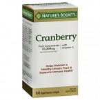 Nature's Bounty Cranberry Dietary Supplement 60 Soft Gels imported usa Sale online in UAE