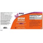 NOW Supplements, MSM (Methylsulfonylmethane) Powder, Supports Healthy Cartilage*, Joint Health*, 1-Pound