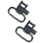 Uncle Mike's Non Tri-Lock Sling Swivels (Blued, 1-Inch Loop)