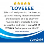 Lactaid Fast Act Lactose Intolerance Relief Caplets with Lactase Enzyme, 32 Travel Packs of 1-ct.