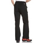 Dickies Women's Flat Front Stretch Twill Pant, Black, 14 Regular