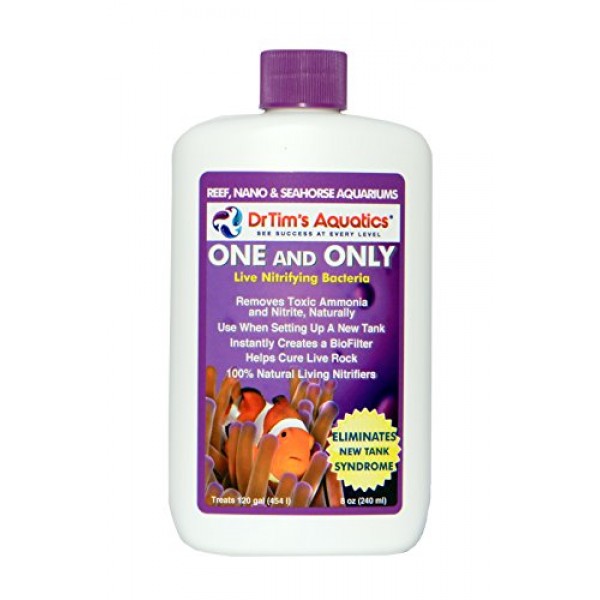 DrTim's Aquatics One and Only Live Nitrifying Bacteria for Cycling Reef and Nano Aquariums online in UAE