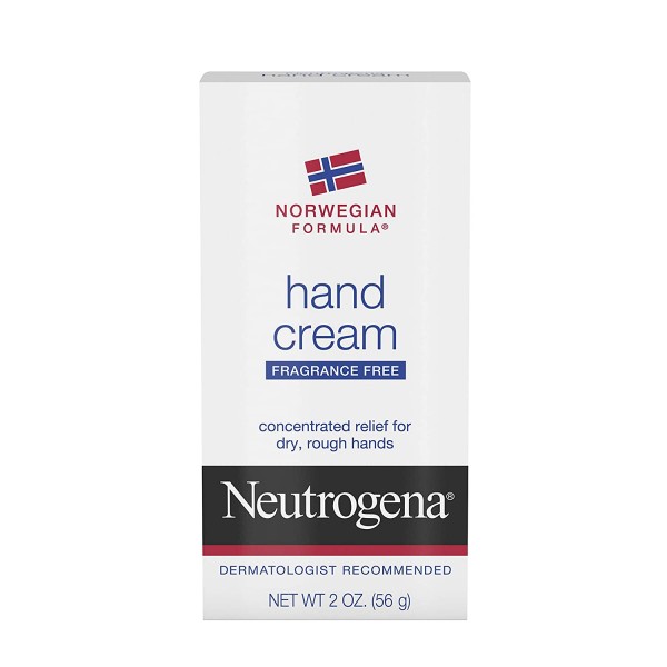 Neutrogena Norwegian Formula Moisturizing Hand Cream Formulated with Glycerin for Dry, Rough Hands, Fragrance-Free Intensive Hand Lotion