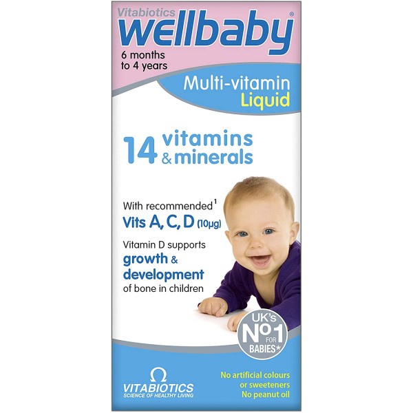 Vitabiotics Wellkid Baby And Infant Vitamins (15..