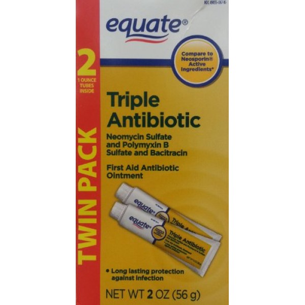 Shop Equate Triple Antibiotic First Aid Ointment imported from USA