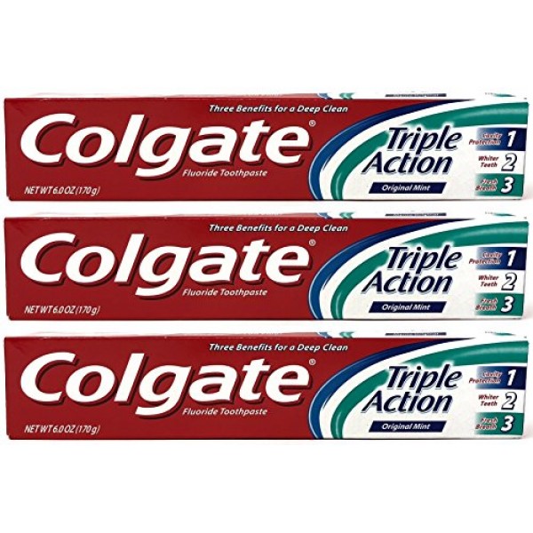 Original Colgate Triple Action available in UAE