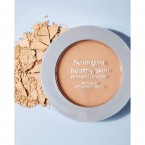 Neutrogena Healthy Skin Pressed Makeup Powder Compact with Antioxidants & Pro Vitamin B5, Evens Skin Tone, Minimizes Shine & Conditions Skin, Light