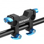 Original Neewer DSLR Dual Handle Hand Grip for Shoulder Pad Chest Steady 15mm Rail Rod Rig Support System Imported from USA