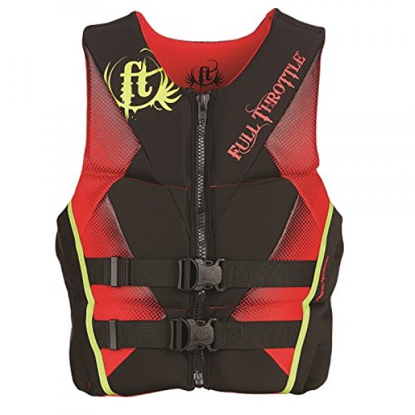 Full Throttle Men's Hinged Rapid-Dry Flex-Back Life Vest Online in UAE